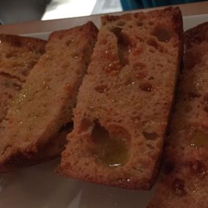traditional tomato bread at El Maderal in Barcelona