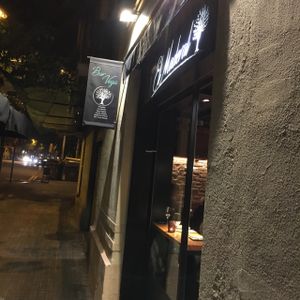 night shot  at El Maderal in Barcelona