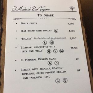 to share at El Maderal in Barcelona