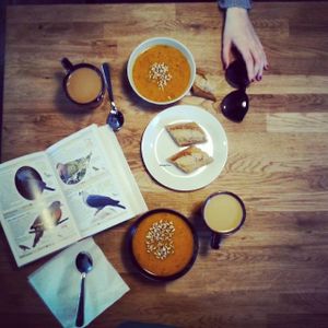 Soup for two! at Cafe & Bakery Mimosa in Tampere