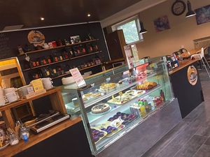 Cafe interior at Cafe & Bakery Mimosa in Tampere