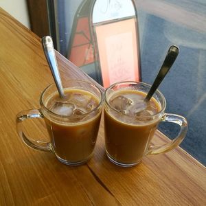 Iced coffees at Cafe & Bakery Mimosa in Tampere