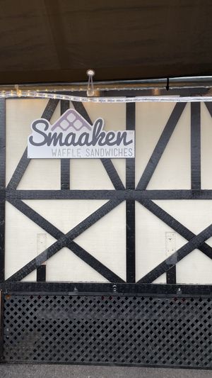   at Smaaken Waffle Sandwiches - Food Truck in Portland