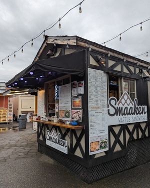  at Smaaken Waffle Sandwiches - Food Truck in Portland