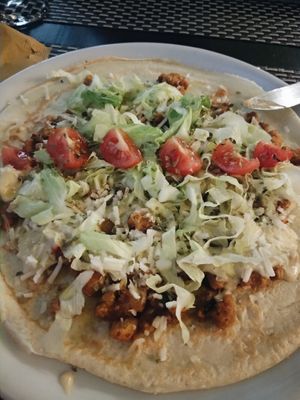 Burrito vegano at Restaurante El Jardin in San Jose