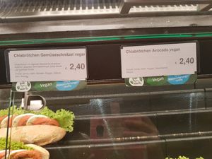 The breads are above so not in the picture at backWERK in Hameln