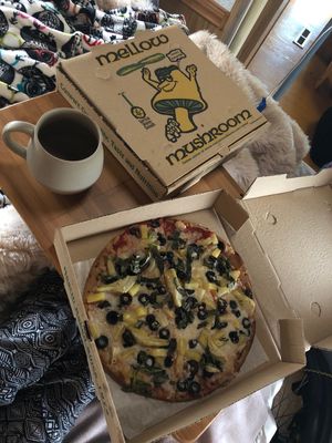 Vegan gluten free let’s go ! at Mellow Mushroom in Sanford