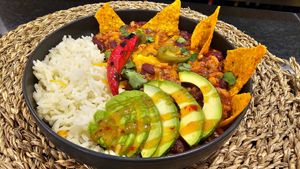 Chili de soja. at Escondidinho in Mafra