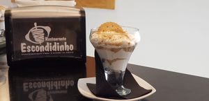 Serradura vegan at Escondidinho in Mafra