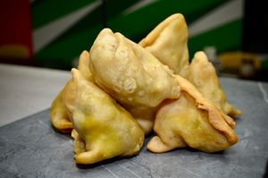 Samosas at Veg-In YYC Re-Planted in Calgary
