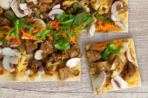 Hungry Possum Flatbread at Veg-In YYC Re-Planted in Calgary