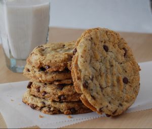 Chocolate chip cookies at Sweetery Vegan Bakery in South Pasadena