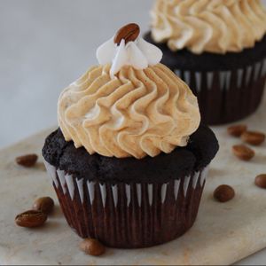 Colombian coffee cupcake at Sweetery Vegan Bakery in South Pasadena