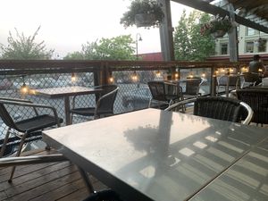 Patio atmosphere nice. Plentiful  at La FiAmma in Bellingham