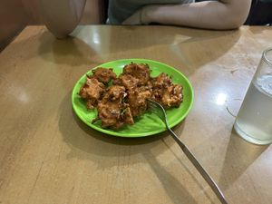 Tasty starter  at New Satkar Vegetarian Restaurant in Kathmandu