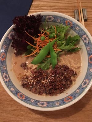 Very good vegan ramen! at Ukishima Garden in Kyoto