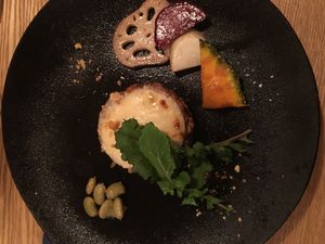 Lasagna at Ukishima Garden in Kyoto