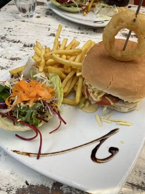 Big Bada Boom Burger at Voltaire in Bangor