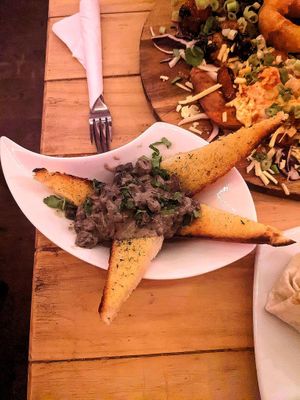 Amazing mushrooms at Voltaire in Bangor