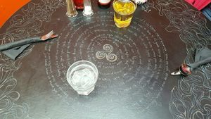 'If' table at Voltaire in Bangor