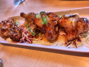 Buffalo wings at Voltaire in Bangor