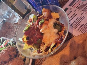 Cheesy Nachos at Voltaire in Bangor