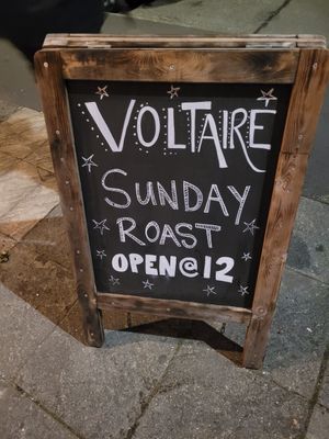 Voltaire Outside at Voltaire in Bangor