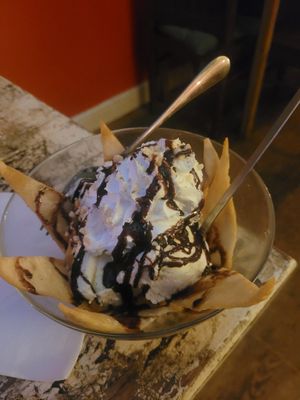 Chocolate Nachos at Voltaire in Bangor