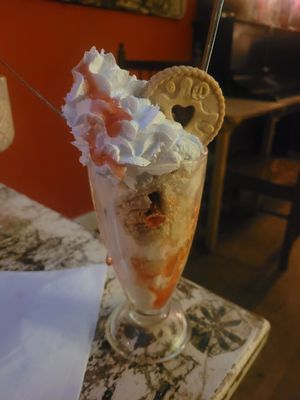 Jamie Dodger Sundae at Voltaire in Bangor