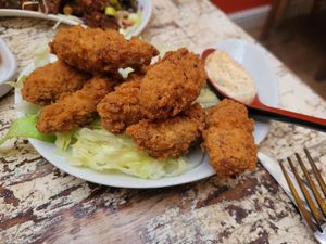 Southern Fried Bites at Voltaire in Bangor