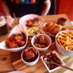 Dirty beast sharing platter for 2 at Voltaire in Bangor