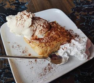 Lemon drizzle cake at Voltaire in Bangor