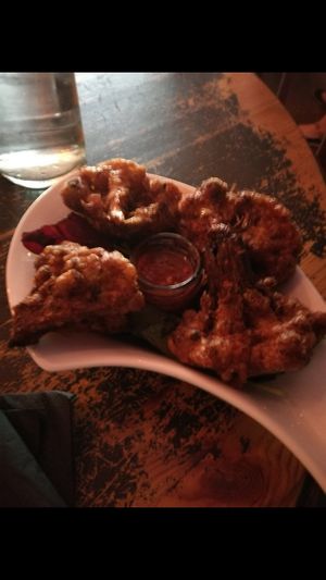 Cauliflower wings at Voltaire in Bangor