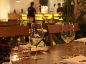 The beautiful building of Café-Restaurant Ho Chi Minh City has been transformed into a Grand Café aptly named after its fantastic location. at Tomatito Saigon in Ho Chi Minh City