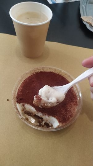 tiramisu at Green-go Kitchen in Sassuolo