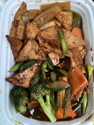 Vegan Bean Curd Homestyle   at Fulin's Asian Cuisine in Cleveland