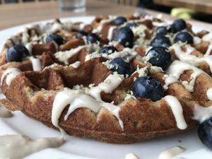 Waffle at Kupfert & Kim - Spadina in Toronto