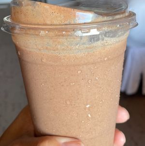 Almond chocolate smoothie at Kupfert & Kim - Waterpark Place in Toronto