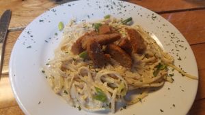 alfredo at Paisley Vegan Kitchen in Cocoa