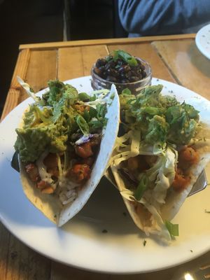 Buffalo chickpea tacos  at Paisley Vegan Kitchen in Cocoa