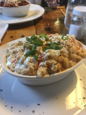 Mac & cheese with buffalo ranch sauce  at Paisley Vegan Kitchen in Cocoa