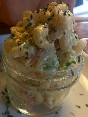 Amazing vegan pasta salad at Paisley Vegan Kitchen in Cocoa