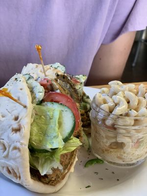 Falafel Waffle  at Paisley Vegan Kitchen in Cocoa