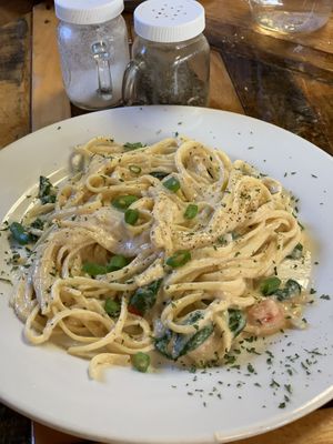 Linguini Alfredo  at Paisley Vegan Kitchen in Cocoa