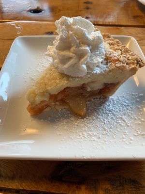 Apple pie! So so so delicious  at Paisley Vegan Kitchen in Cocoa