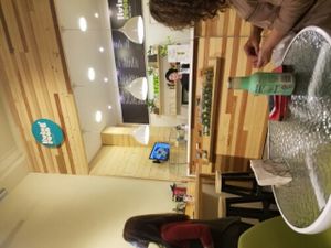 inside. at Living Food in Montevideo