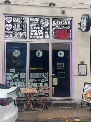 Front  at Halifax Burgers - Larsbjornsstaede in Copenhagen