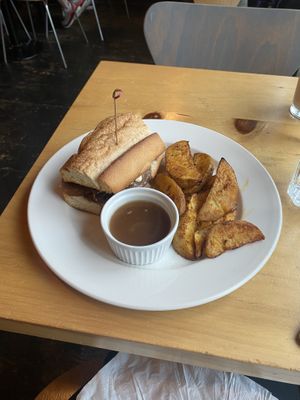 French dip  at Plant Matter Kitchen in London