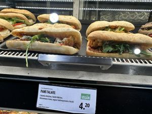 sandwich  at backWERK - Hauptbahnhof in Dusseldorf