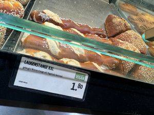 vegan pretzel sticks at backWERK - Hauptbahnhof in Dusseldorf